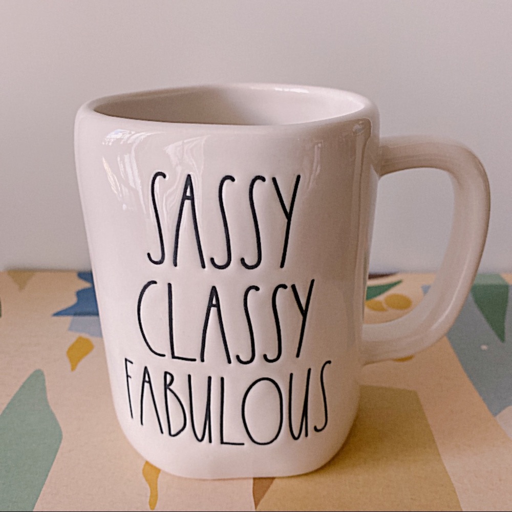 Rae Dunn Sassy Classy Fabulous Mug